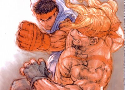 Рю, Street Fighter III, Алекс - случайные обои для рабочего стола