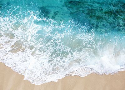 вода, песок, берег, пляжи - оригинальные обои рабочего стола