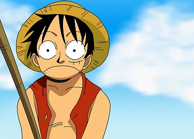 One Piece ( аниме ), соломенная шляпа, Обезьяна D Луффи - обои на рабочий стол