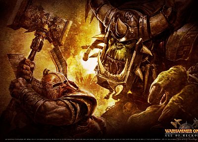 Warhammer Online - оригинальные обои рабочего стола