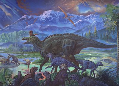 динозавры, древний, доисторический - копия обоев рабочего стола