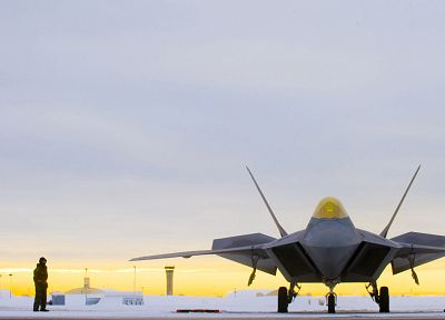 самолет, военный, F-22 Raptor - оригинальные обои рабочего стола