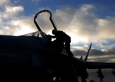 самолет, военный, пилот, транспортные средства, F- 18 Hornet - копия обоев рабочего стола