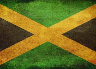флаги, Ямайка - оригинальные обои рабочего стола