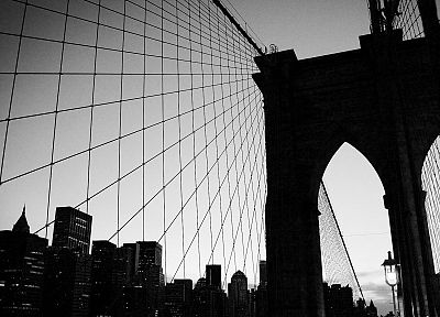 мосты, Нью-Йорк - оригинальные обои рабочего стола