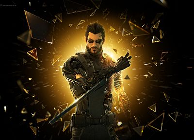 Deus Ex, Deus Ex : Human Revolution, Адам Дженсен - копия обоев рабочего стола
