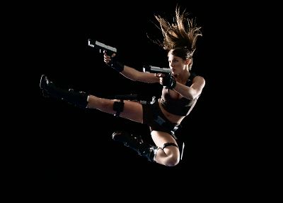 пистолеты, модели, Tomb Raider, Лара Крофт - обои на рабочий стол