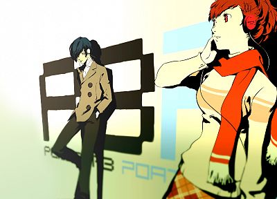 Персона серии, Persona 3, Arisato Минато, Героиня ( Persona 3 ) - обои на рабочий стол