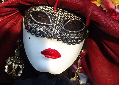 маски, маскарад, Венецианские маски - обои на рабочий стол