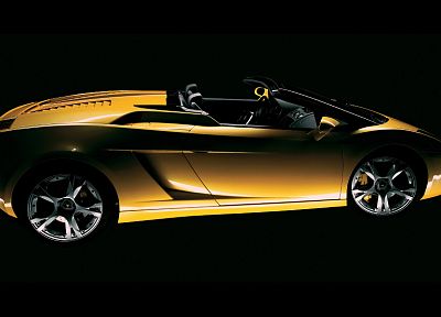 автомобили, транспортные средства, Lamborghini Gallardo, вид сбоку, желтые автомобили, итальянские автомобили - обои на рабочий стол