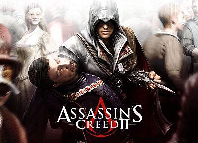 видеоигры, Assassins Creed 2, Эцио Аудиторе да Фиренце - копия обоев рабочего стола