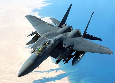 F-15 Eagle, истребители - обои на рабочий стол