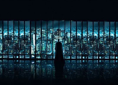 Бэтмен, Gotham City, Темный рыцарь - обои на рабочий стол