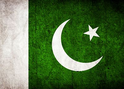 гранж, флаги, Пакистан - обои на рабочий стол
