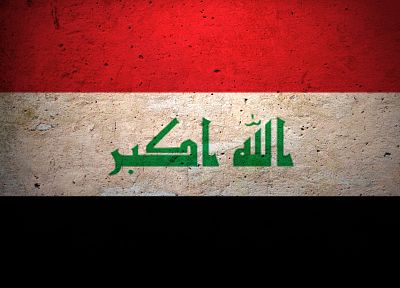 флаги, Ирак - оригинальные обои рабочего стола