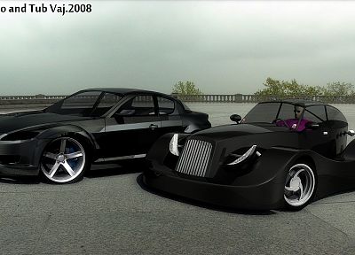 3D вид (3д), автомобили - оригинальные обои рабочего стола