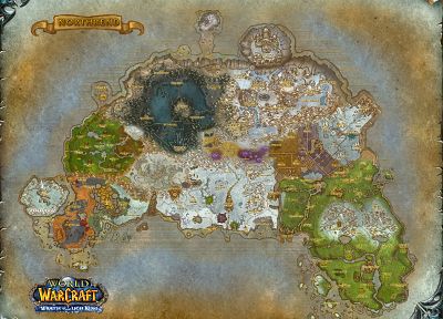 Мир Warcraft - копия обоев рабочего стола