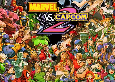 Marvel против Capcom - оригинальные обои рабочего стола