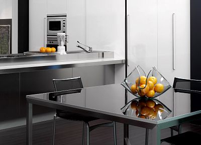 кухня, интерьер, современный - копия обоев рабочего стола