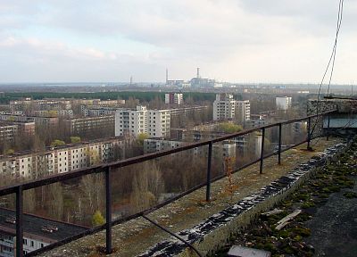руины, здания, Припять, Чернобыль - оригинальные обои рабочего стола