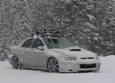 снег, автомобили, погода - обои на рабочий стол
