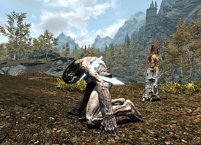 гигант, The Elder Scrolls V : Skyrim - случайные обои для рабочего стола