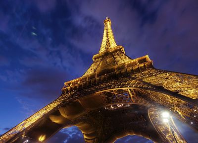 Эйфелева башня, Париж, города - оригинальные обои рабочего стола