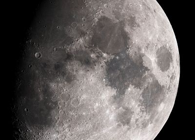 космическое пространство, Луна - копия обоев рабочего стола