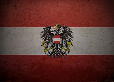Австрия, флаги - оригинальные обои рабочего стола