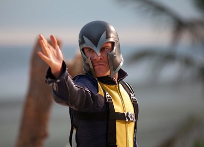 X-Men, Магнето, глубина резкости, X-Men: First Class, Майкл Фассбендер - случайные обои для рабочего стола