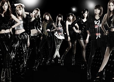 девушки, Girls Generation SNSD (Сонёсидэ) - случайные обои для рабочего стола