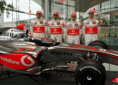 автомобили, Формула 1, транспортные средства, McLaren F1, Льюис Хэмилтон - копия обоев рабочего стола