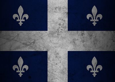 флаги, Квебек - оригинальные обои рабочего стола