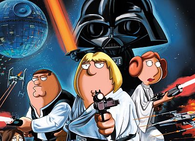 Звездные Войны, Family Guy - копия обоев рабочего стола