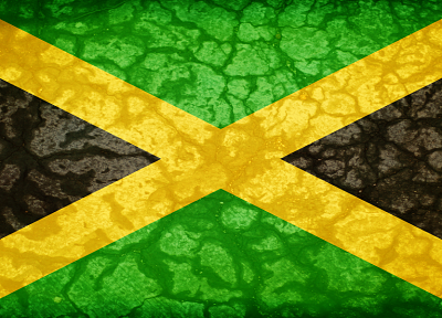 флаги, Ямайка - оригинальные обои рабочего стола
