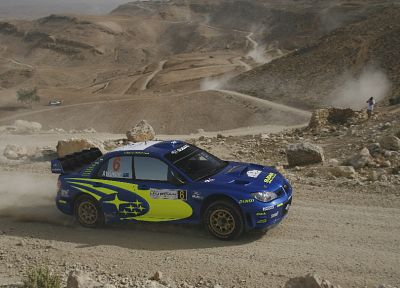 пыль, ралли, Subaru Impreza WRC, гоночный, скачки, раллийные автомобили, Внедорожный, синие автомобили, гравий, Subaru Impreza WRX STI, гоночные автомобили, раллийный автомобиль, внедорожный - случайные обои для рабочего стола