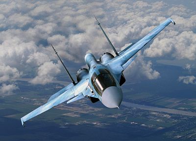самолеты, Су- 34 - копия обоев рабочего стола