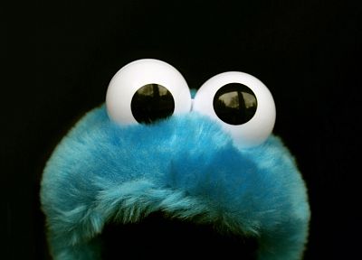 Cookie Monster, Улица Сезам - копия обоев рабочего стола